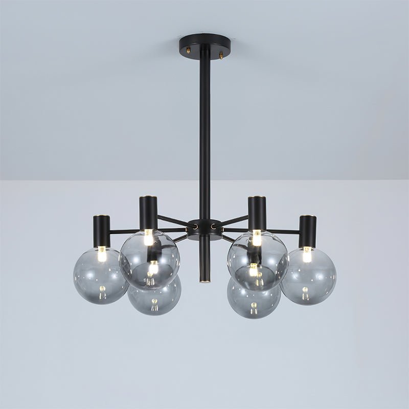 Selva Black Chandelier-Neutral Decor