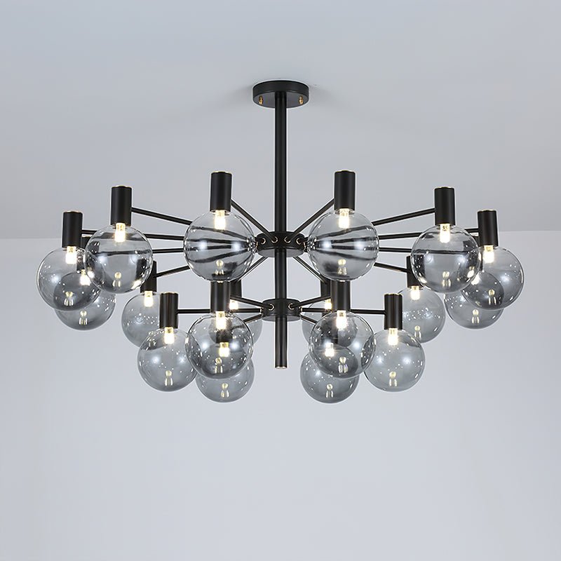 Selva Black Chandelier-Neutral Decor