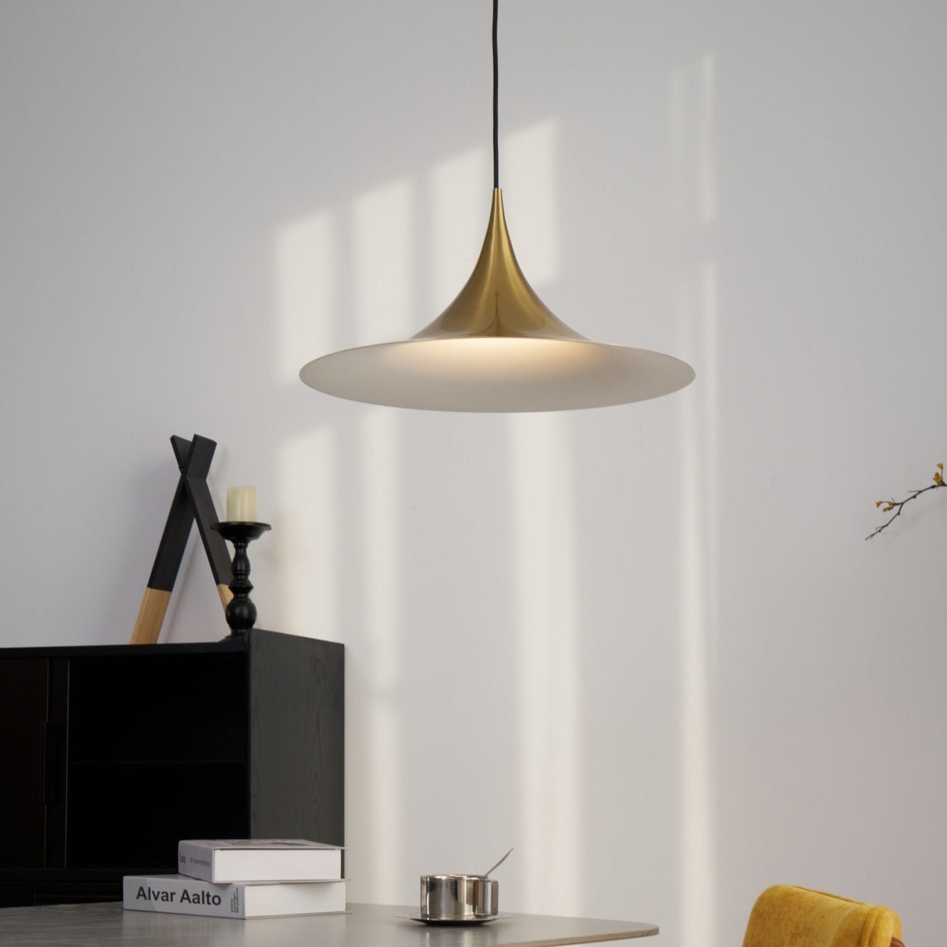 Nirixy Steel Sculptural Pendant Light-Neutral Decor
