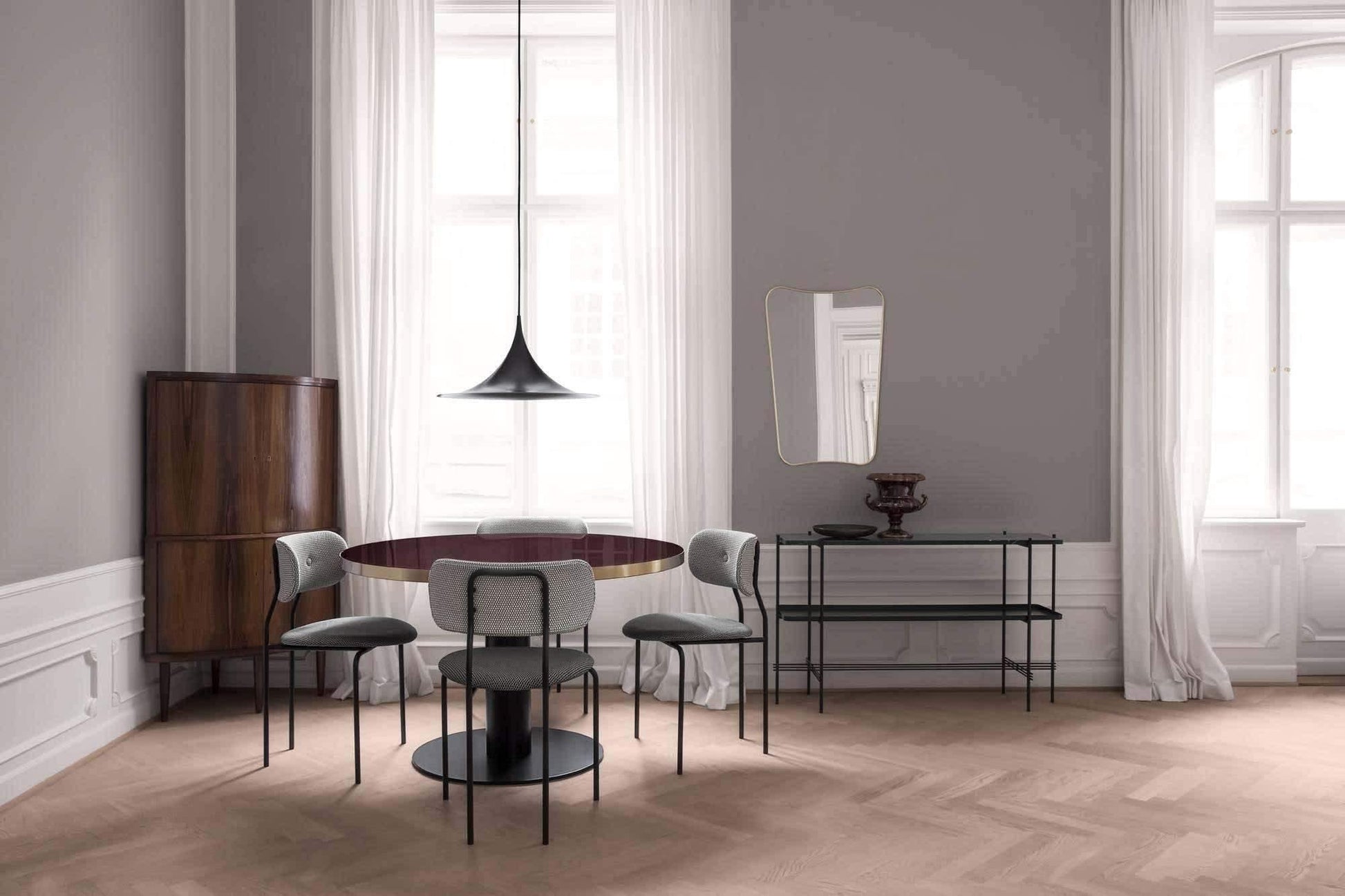 Nirixy Steel Sculptural Pendant Light-Neutral Decor