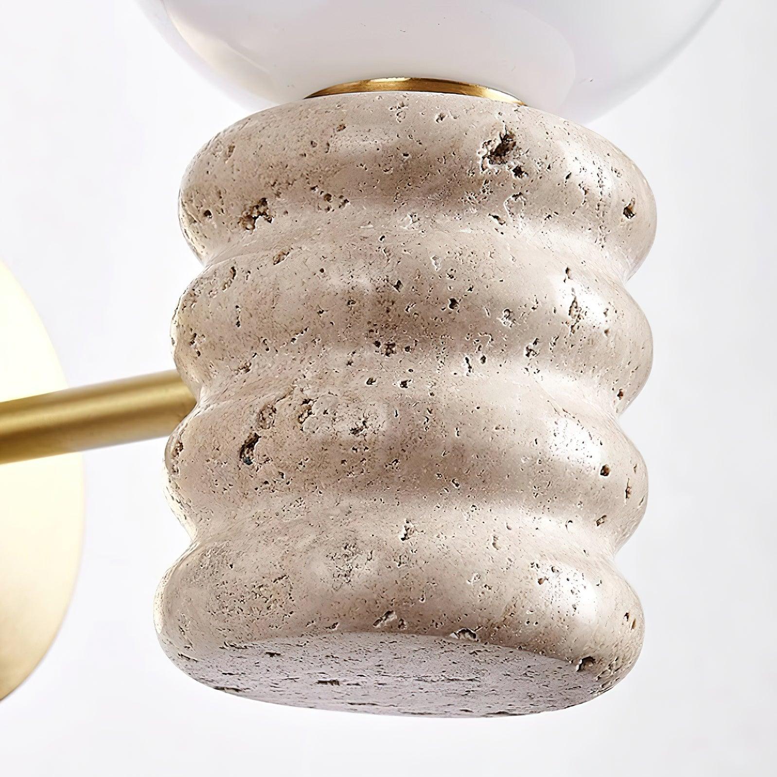 Calenne  Wall Lamp Travertine