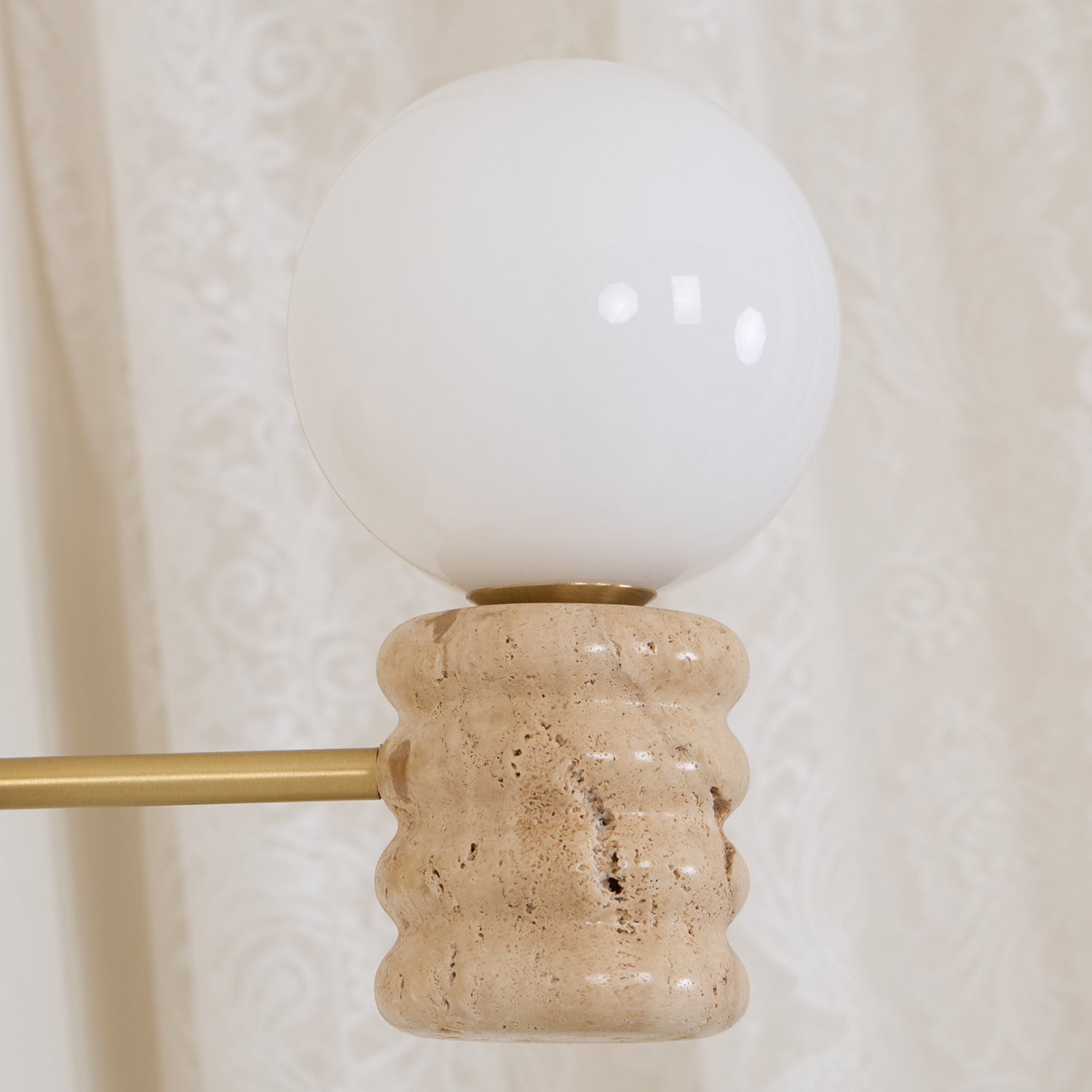 Calenne  Wall Lamp Travertine