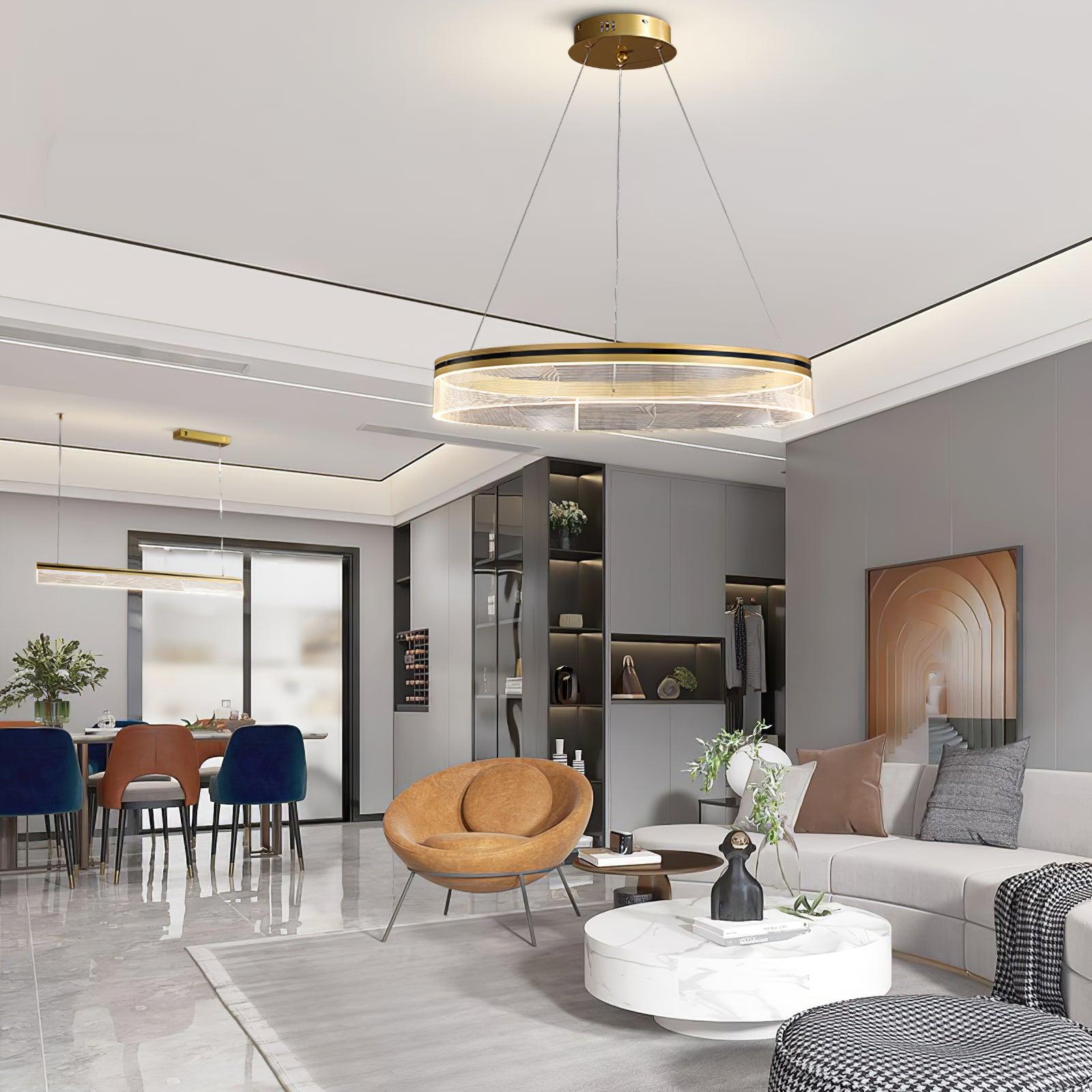 Maxwell Modern Chandelier-Neutral Decor