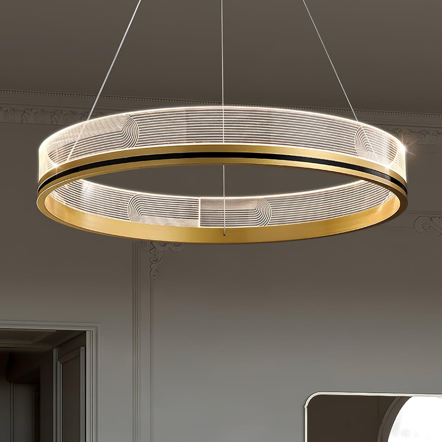 Maxwell Modern Chandelier-Neutral Decor