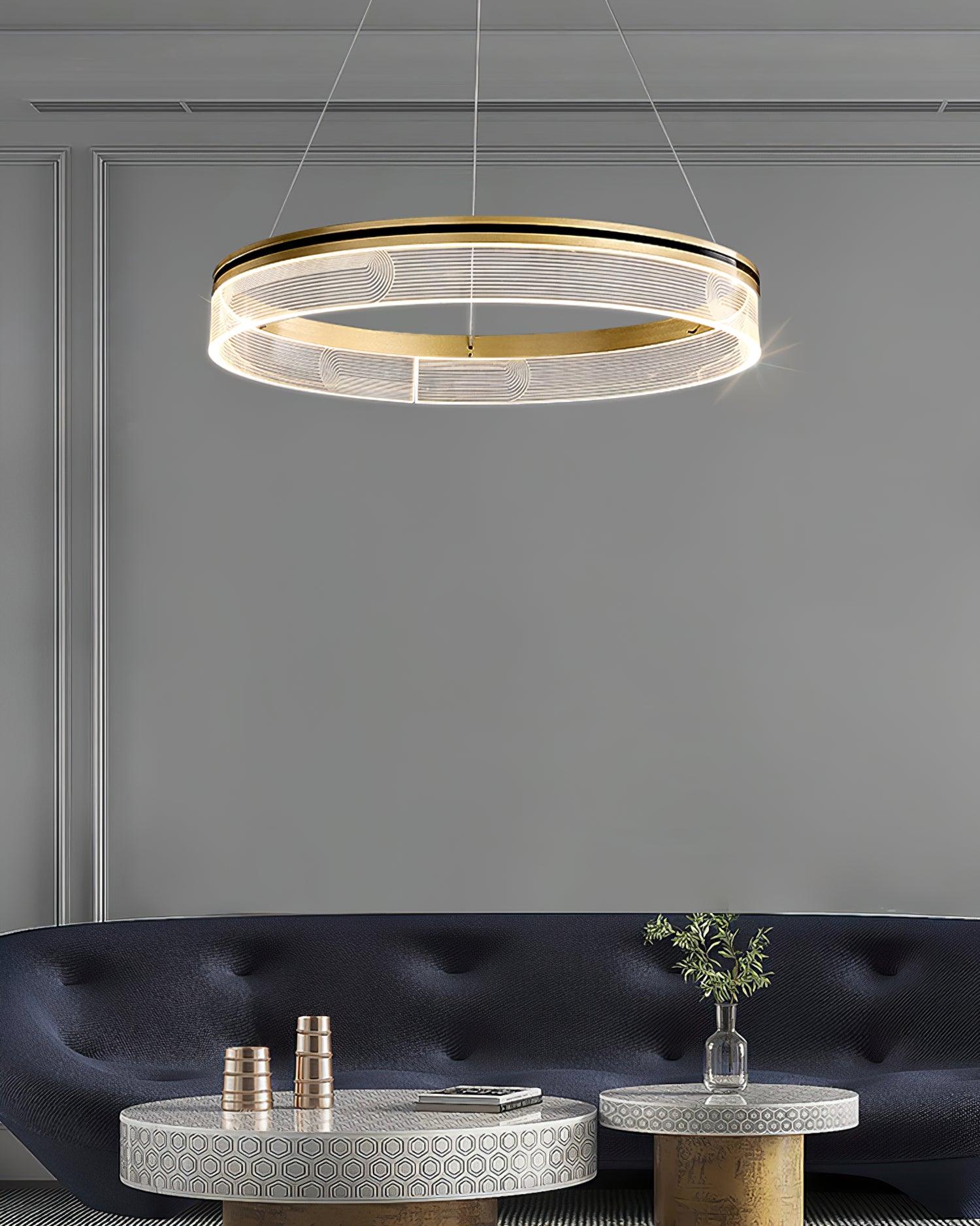 Maxwell Modern Chandelier-Neutral Decor