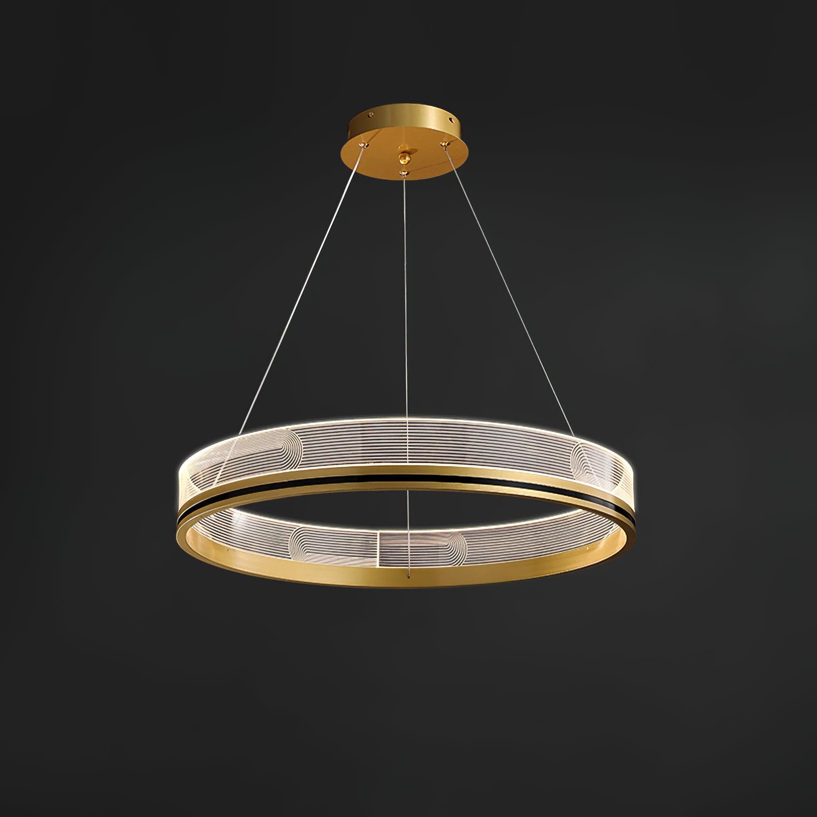 Maxwell Modern Chandelier-Neutral Decor