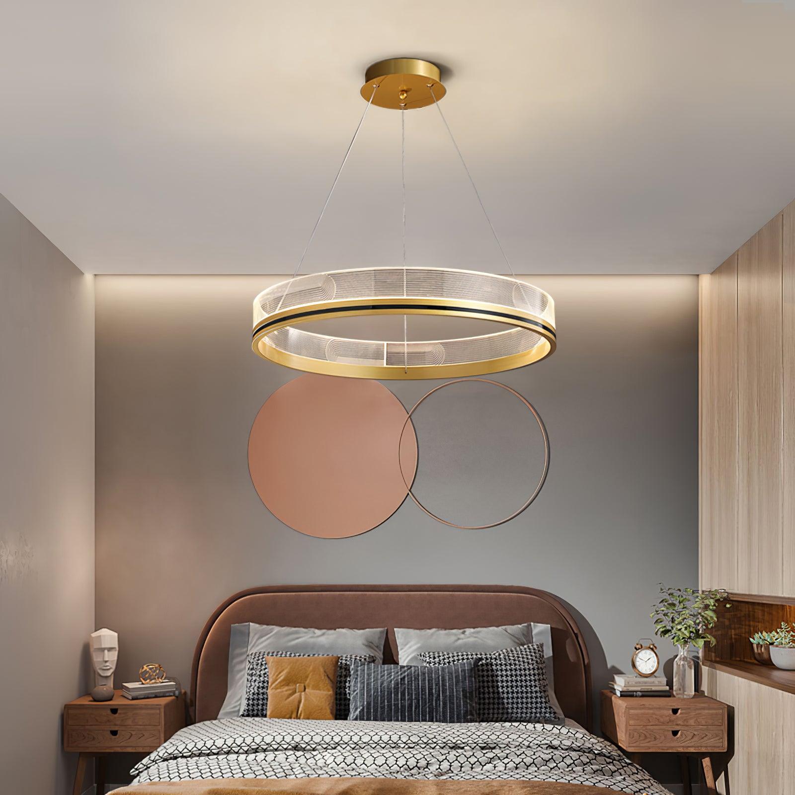 Maxwell Modern Chandelier-Neutral Decor