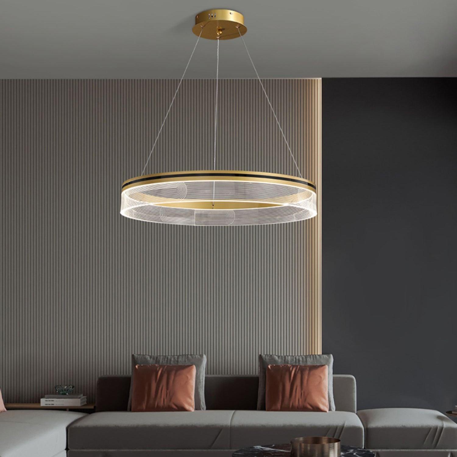 Maxwell Modern Chandelier-Neutral Decor