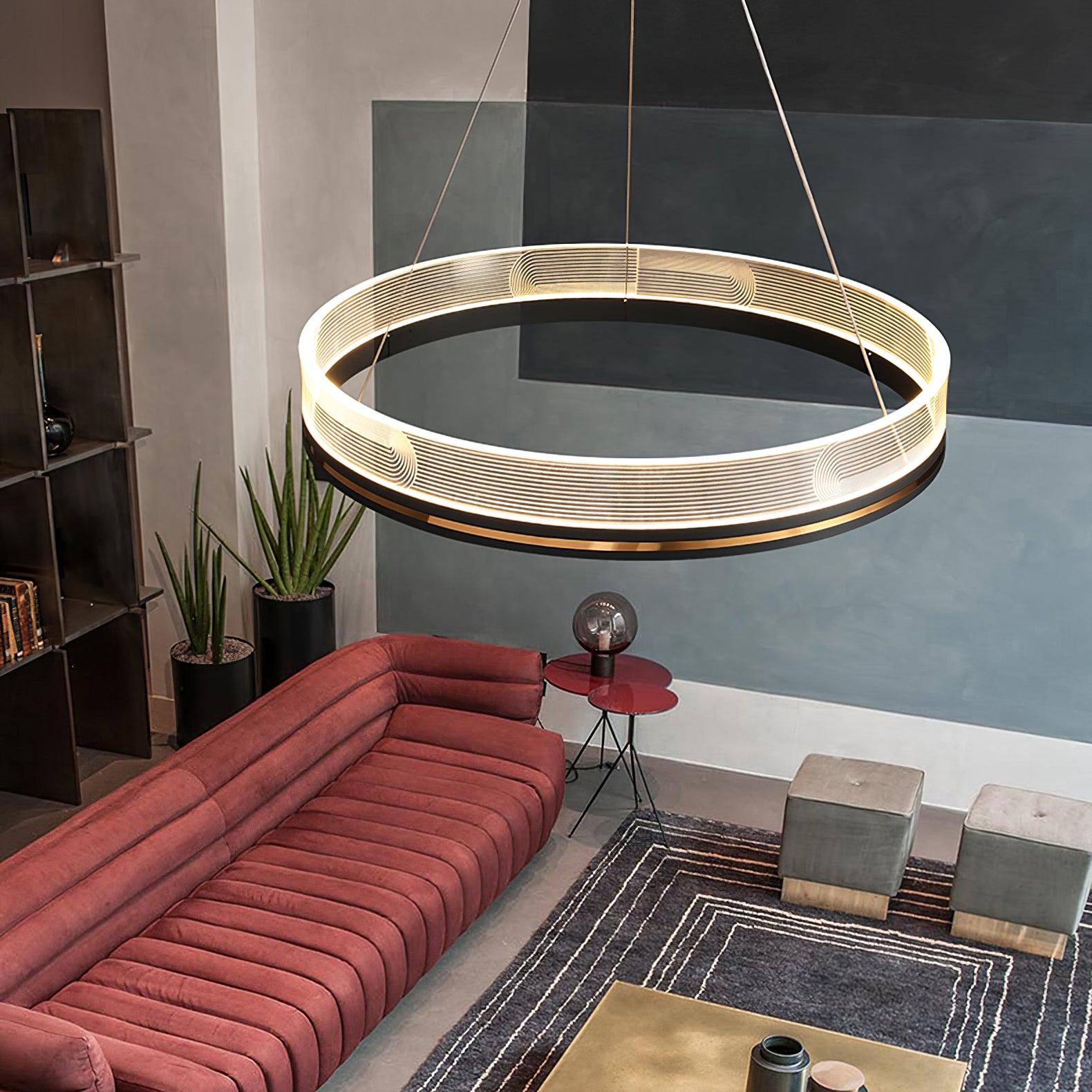 Maxwell Modern Chandelier-Neutral Decor
