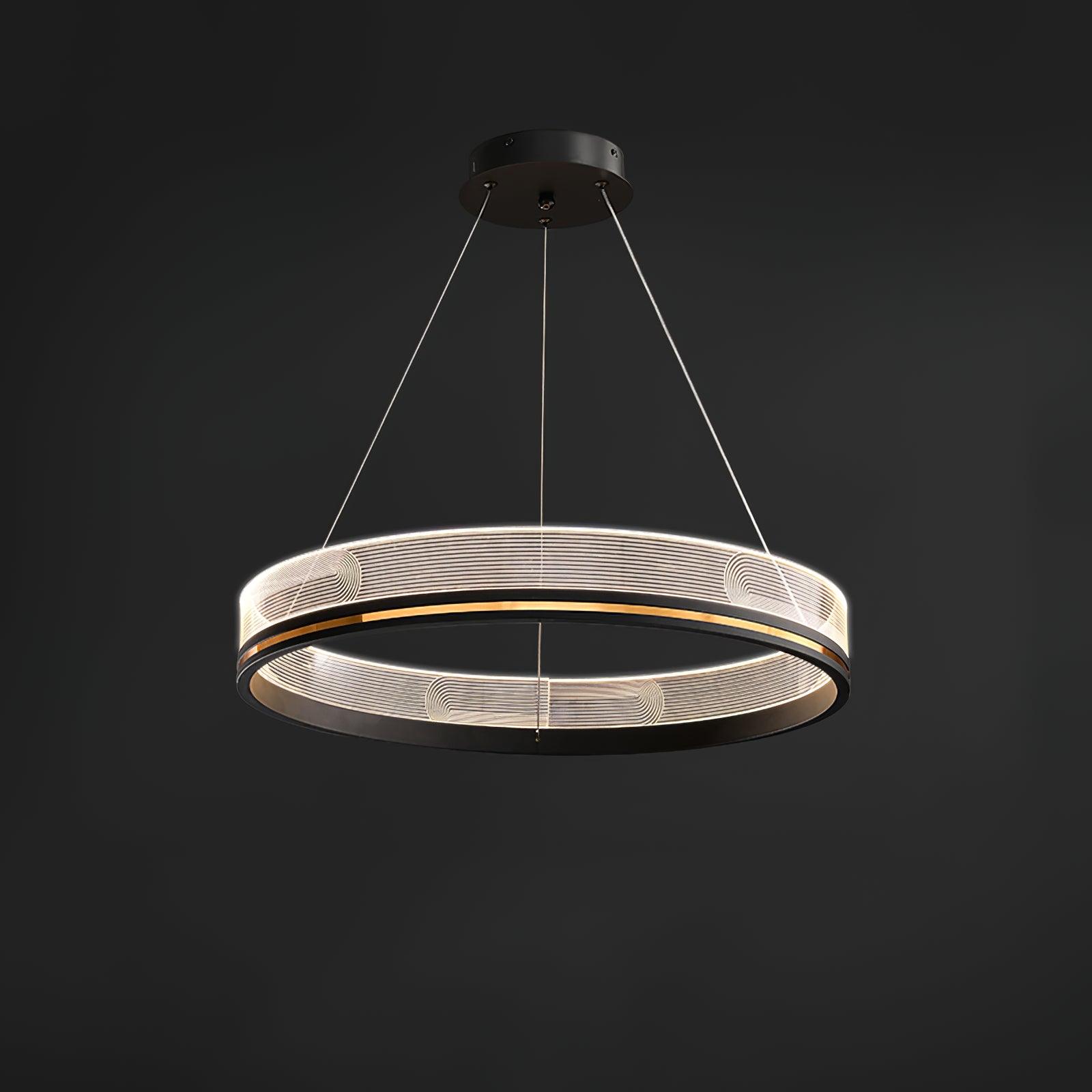Maxwell Modern Chandelier-Neutral Decor
