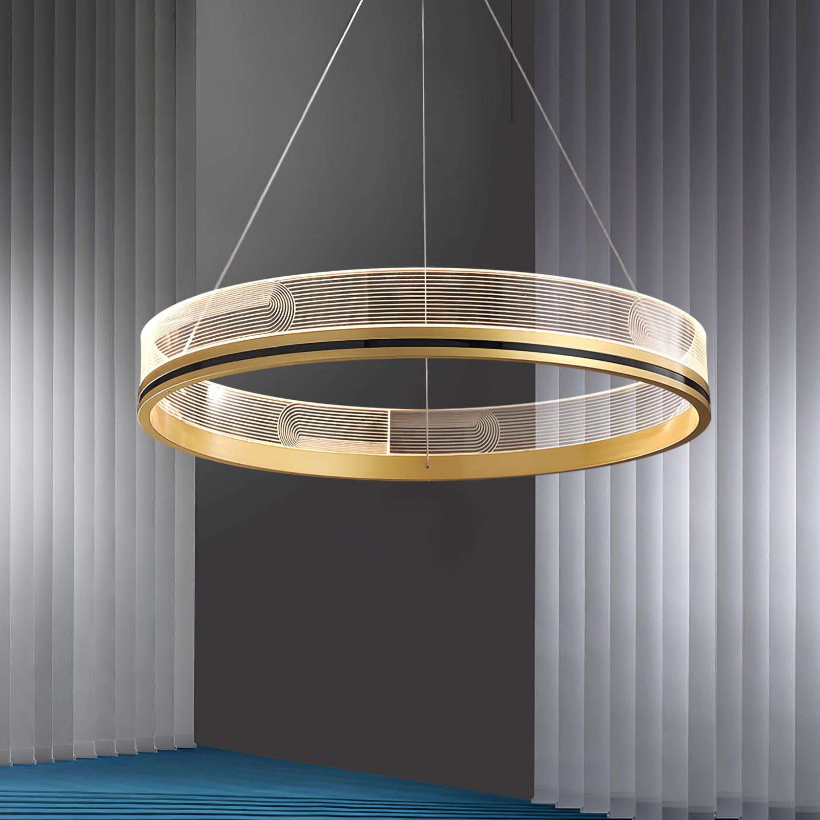 Maxwell Modern Chandelier-Neutral Decor