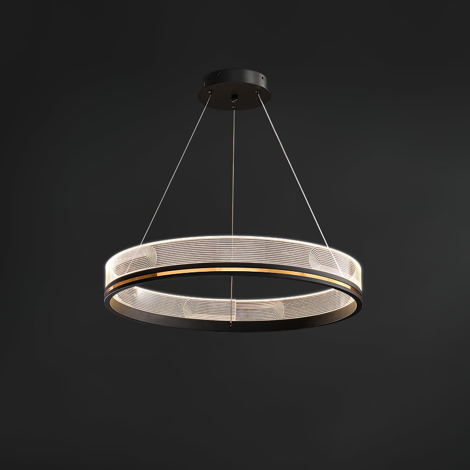 Maxwell Modern Chandelier-Neutral Decor