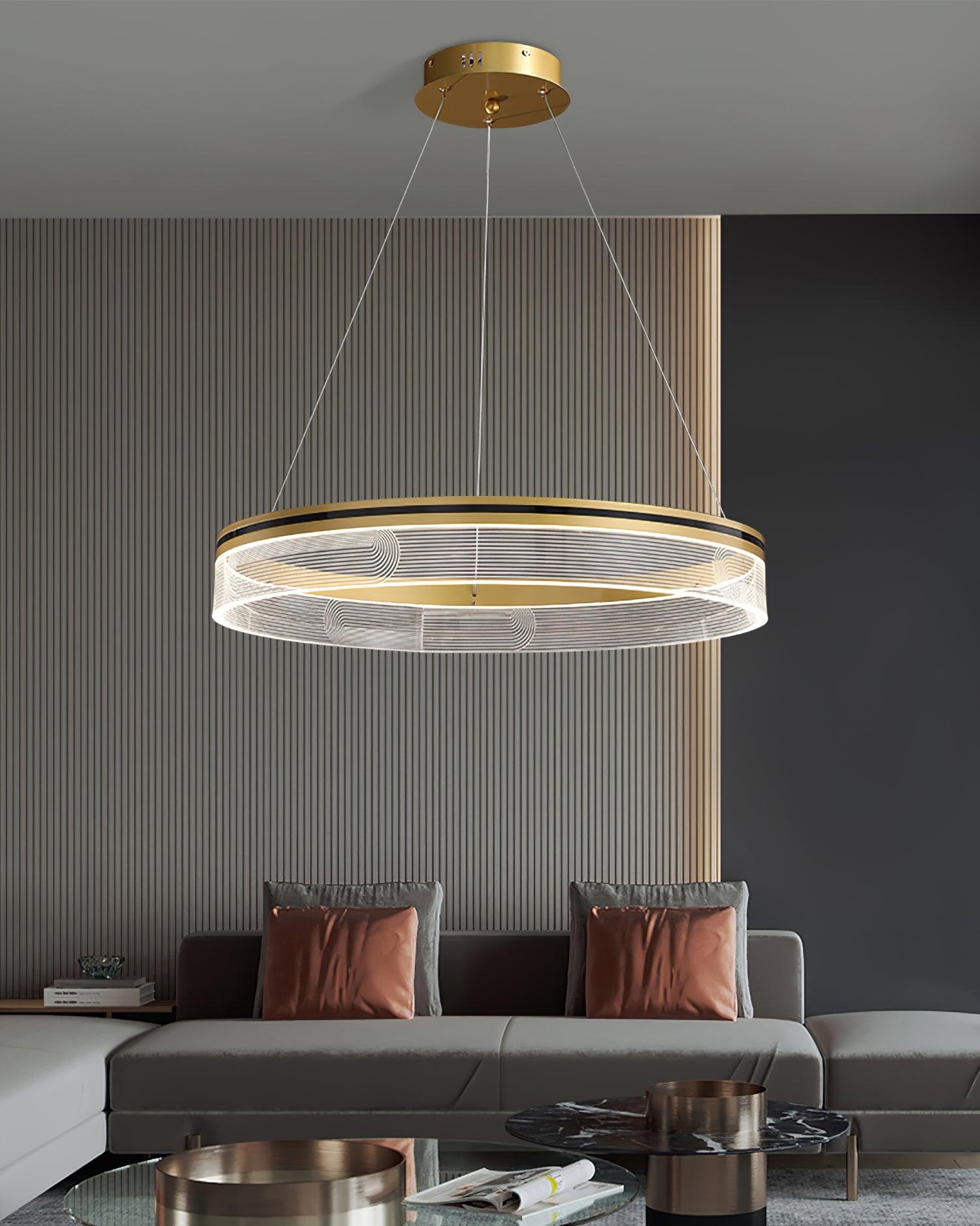 Maxwell Modern Chandelier-Neutral Decor