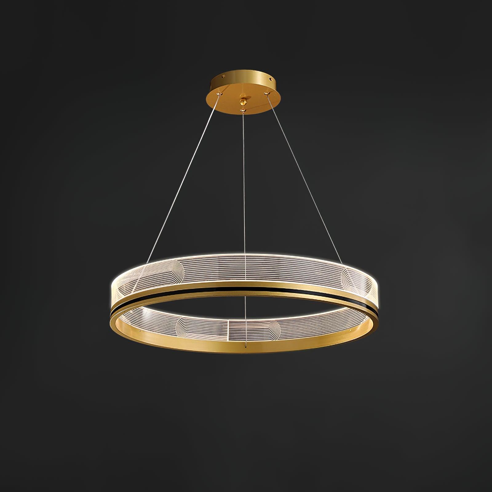 Maxwell Modern Chandelier-Neutral Decor