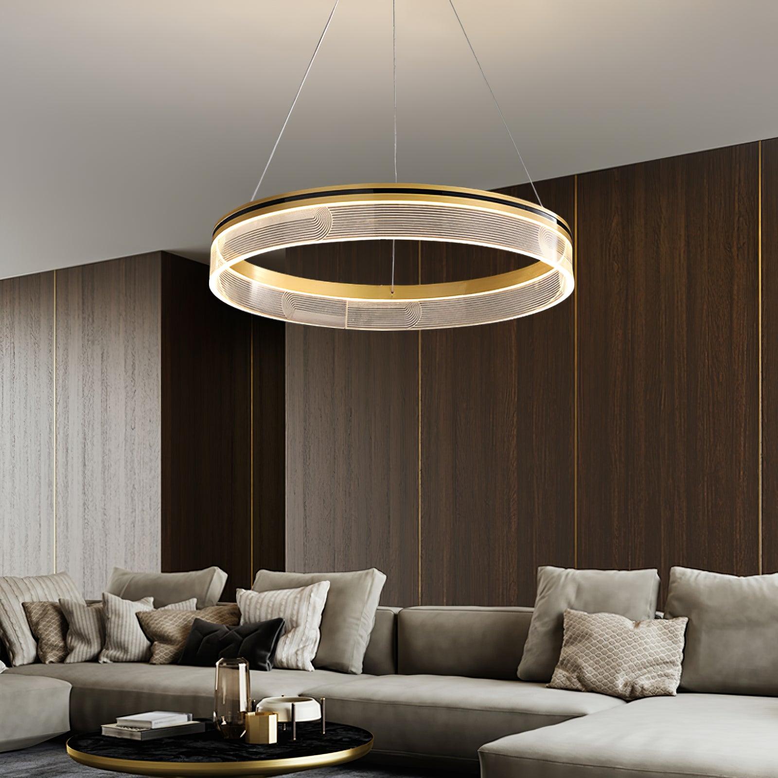 Maxwell Modern Chandelier-Neutral Decor