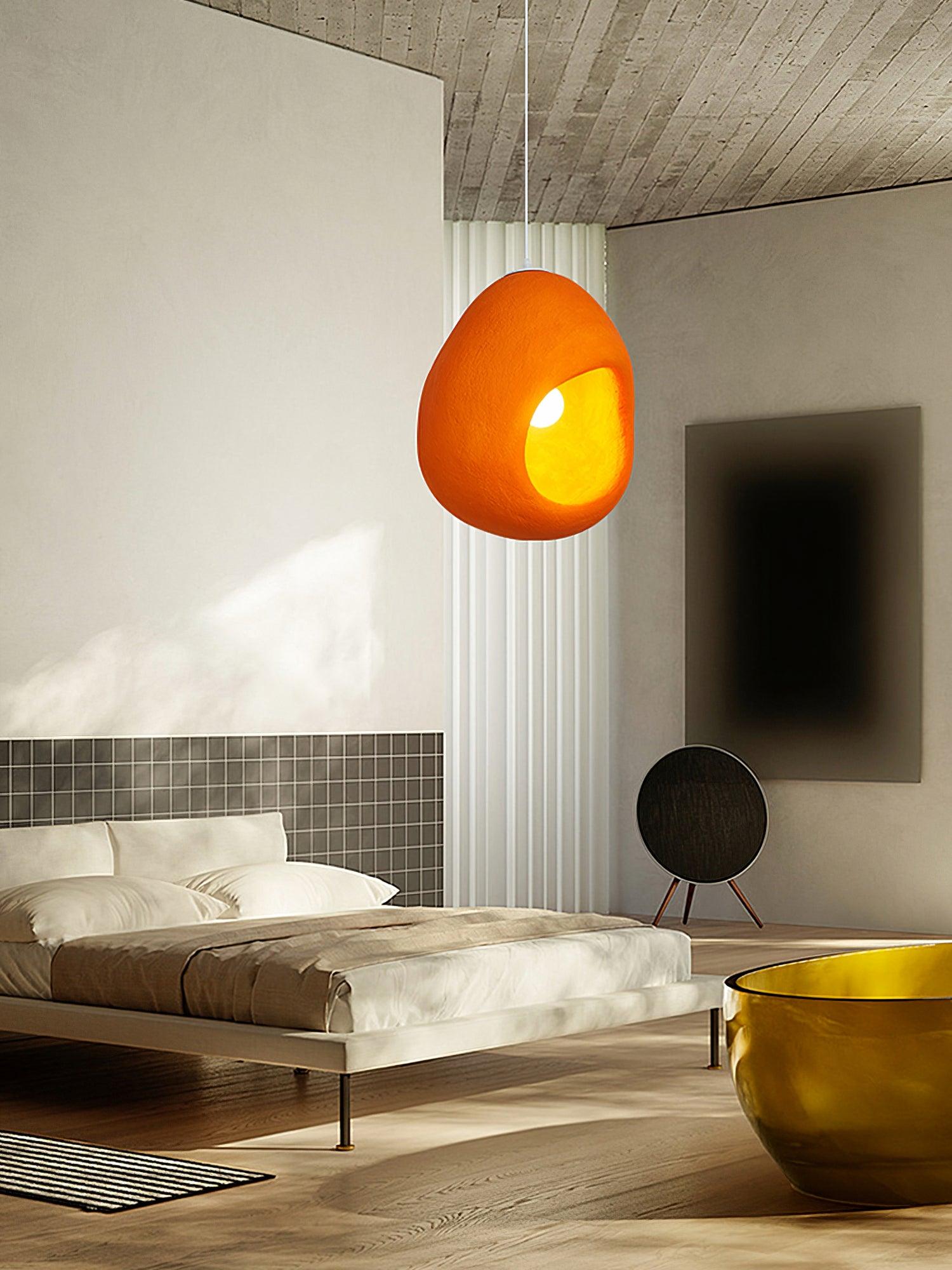 Ilcaryra Modern Minimalist Art Plastic Pendant Light-Neutral Decor
