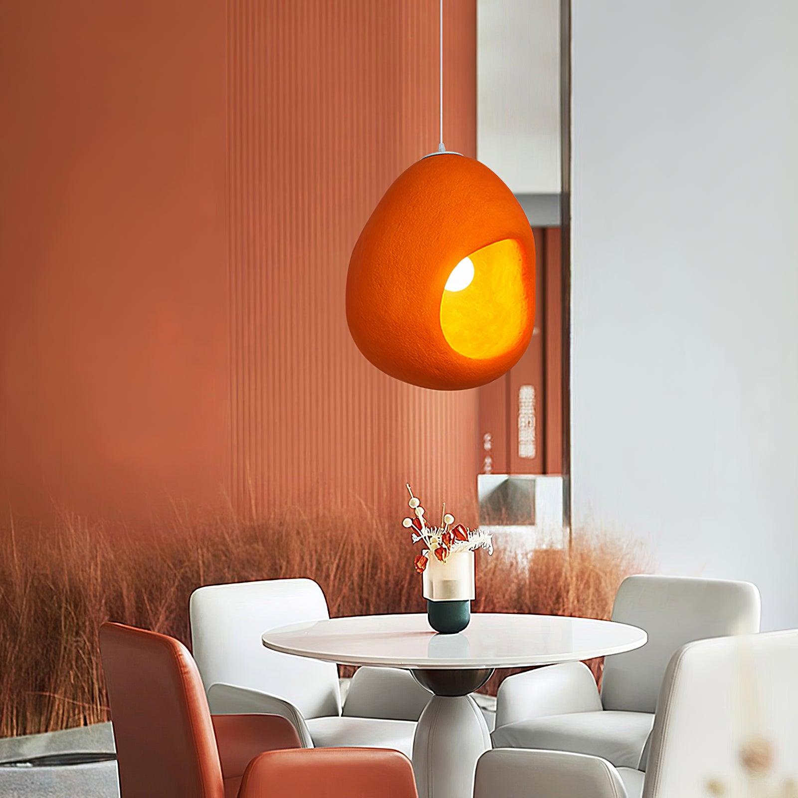 Ilcaryra Modern Minimalist Art Plastic Pendant Light-Neutral Decor
