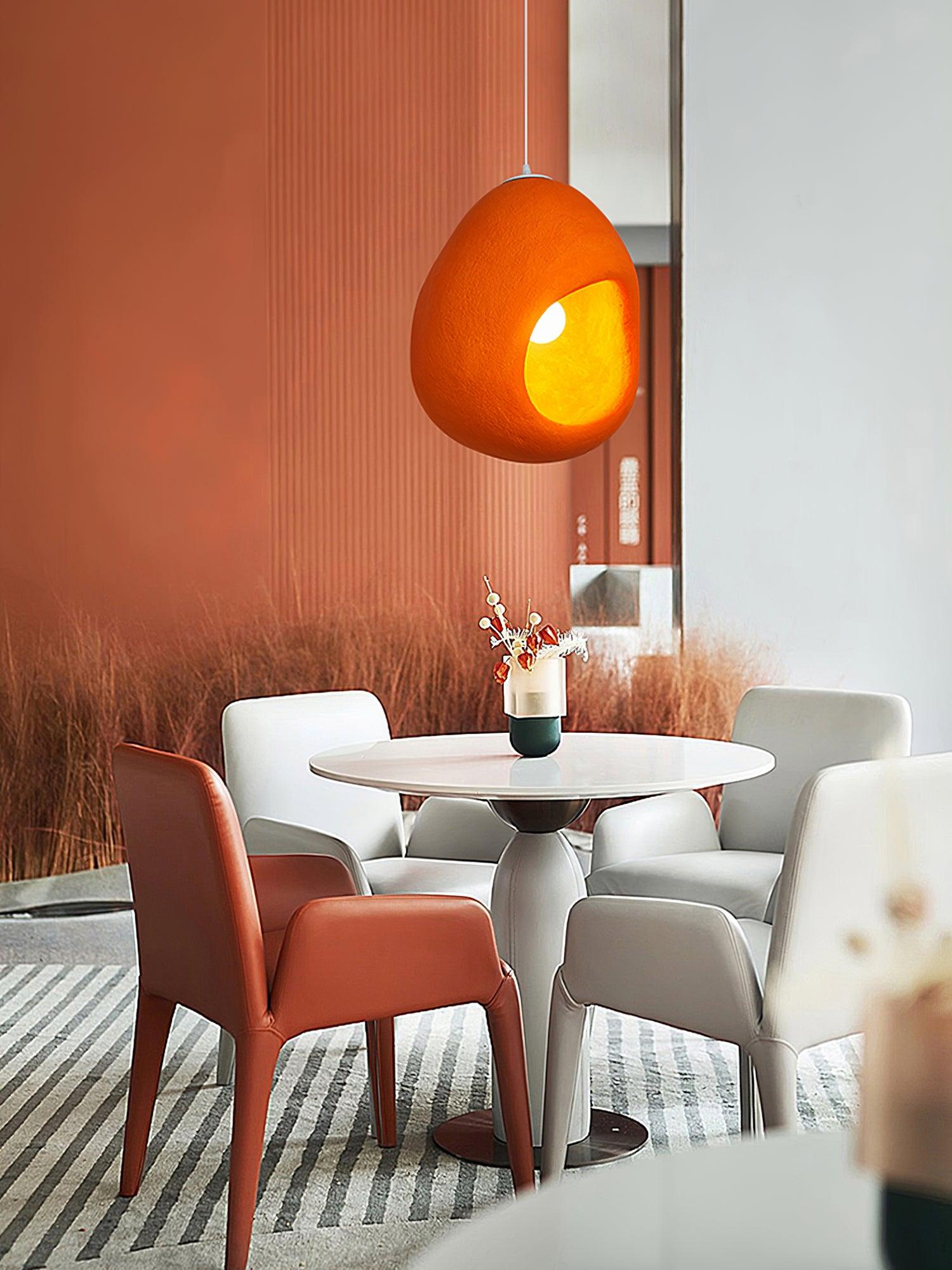 Ilcaryra Modern Minimalist Art Plastic Pendant Light-Neutral Decor