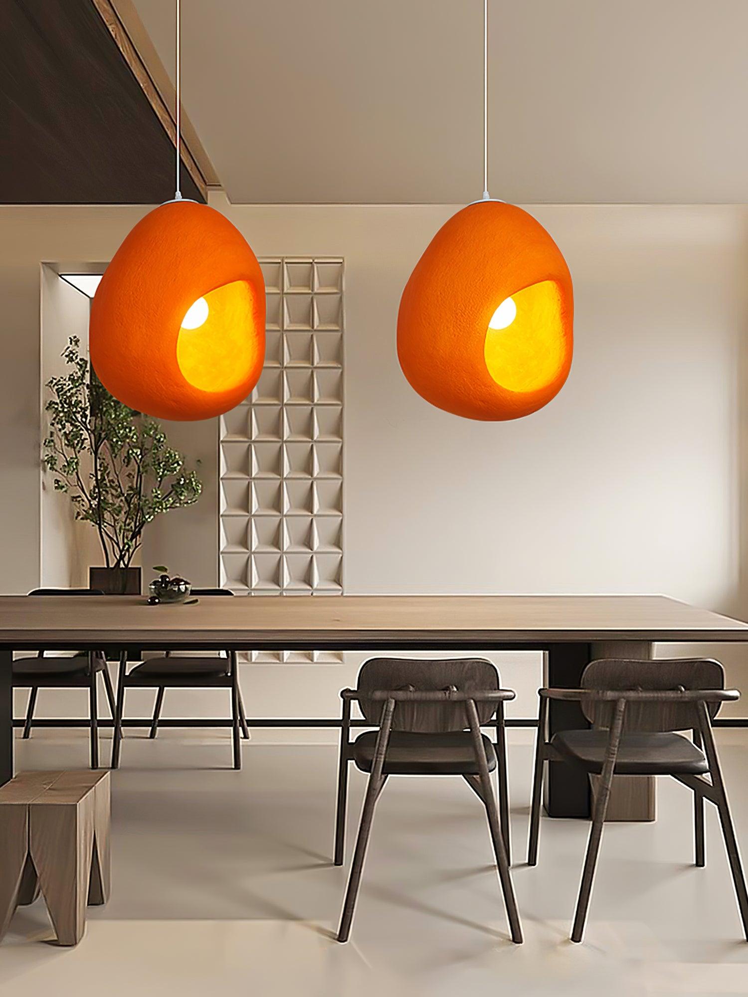 Ilcaryra Modern Minimalist Art Plastic Pendant Light-Neutral Decor