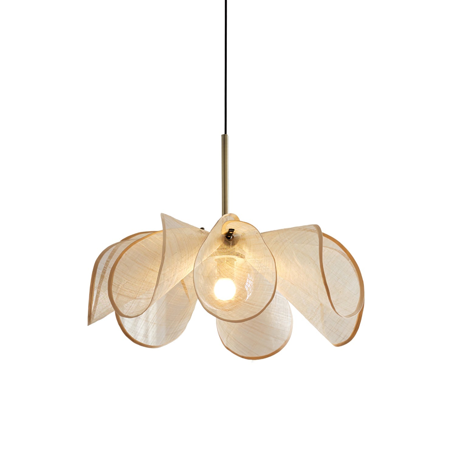 Dolien Abaca Fiber Pendant Lamp-Neutral Decor