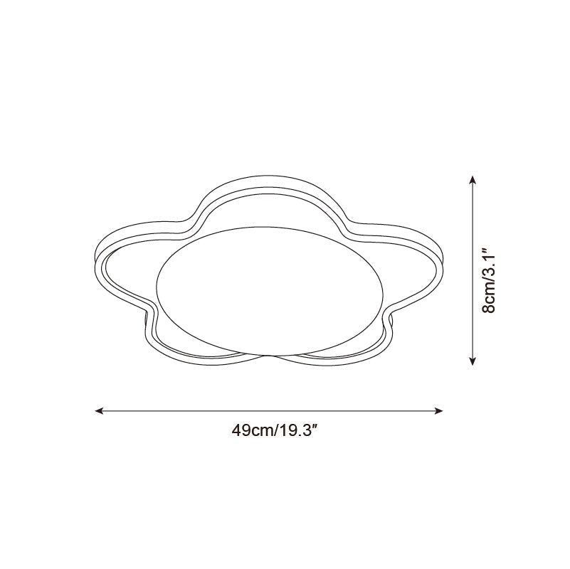 Liora Flush Mount Ceiling Lamp