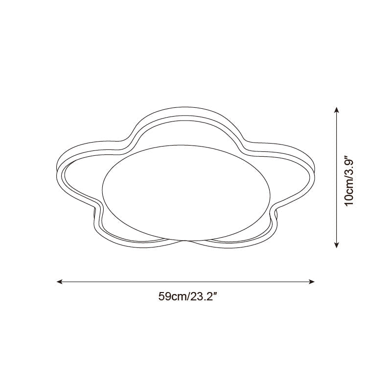 Liora Flush Mount Ceiling Lamp