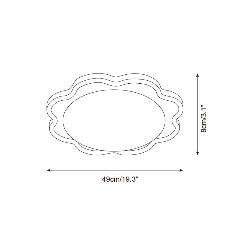 Liora Flush Mount Ceiling Lamp
