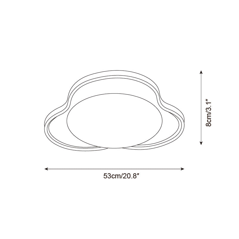 Liora Flush Mount Ceiling Lamp