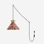 Florabelle Tiffany Plug In Pendant Light