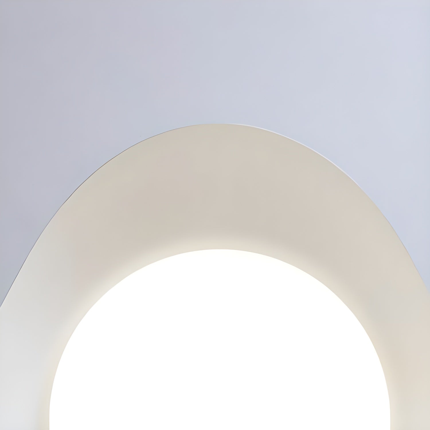 Bivane Nordic Art Wave Ceiling Light-Neutral Decor