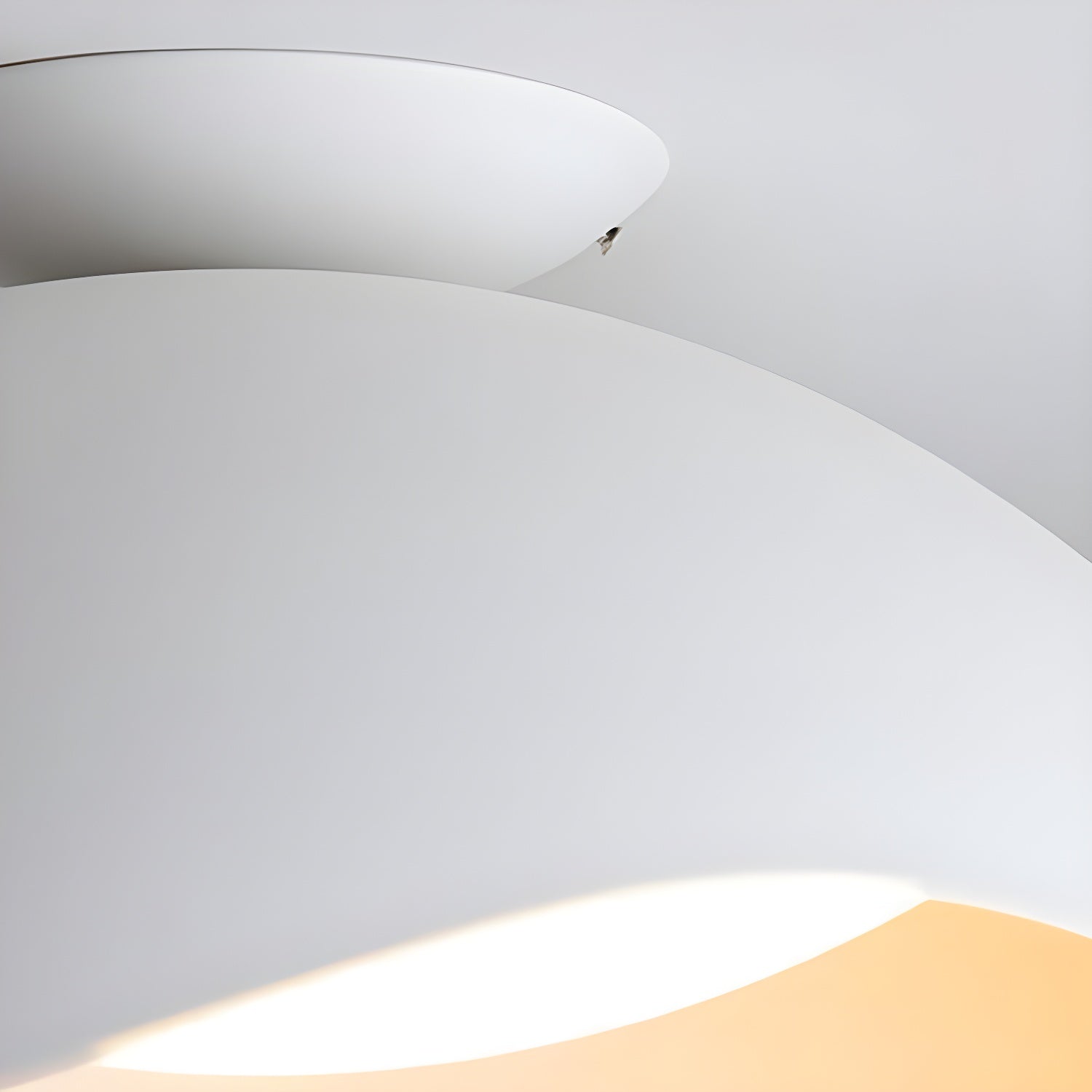 Bivane Nordic Art Wave Ceiling Light-Neutral Decor