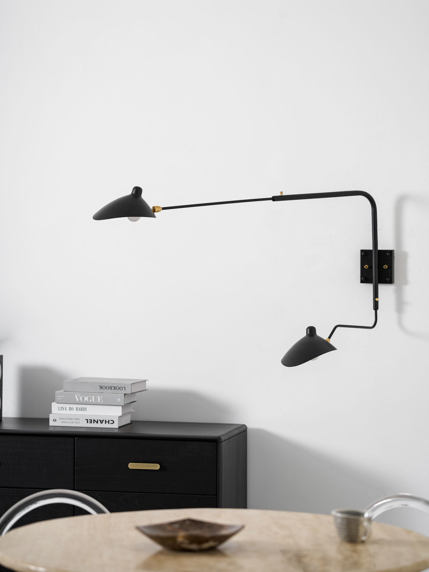 Lustra Wall Sconce One-Arm-Neutral Decor