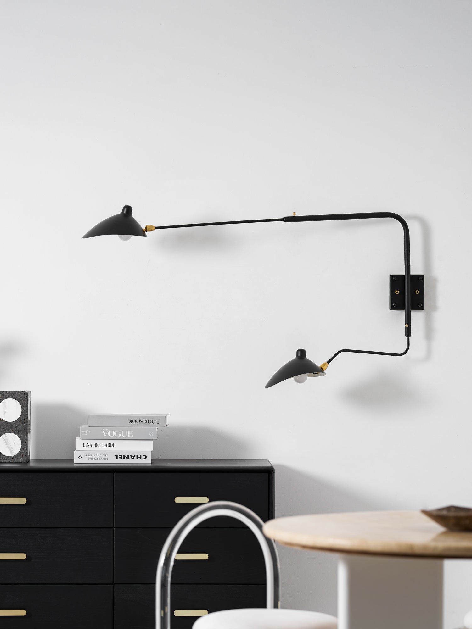 Lustra Wall Sconce One-Arm-Neutral Decor
