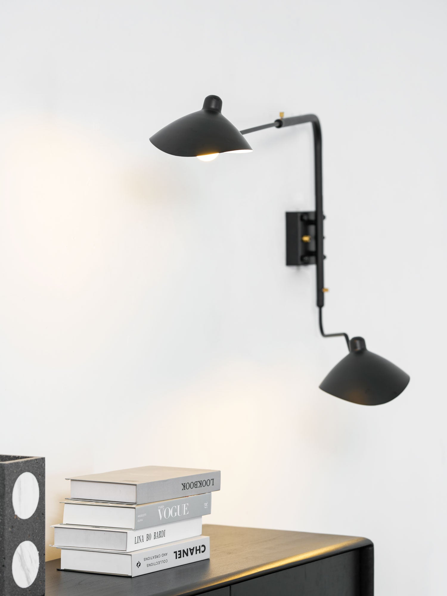 Lustra Wall Sconce One-Arm-Neutral Decor