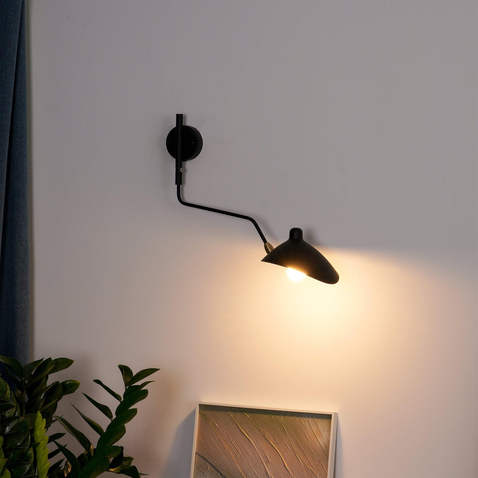 Lustra Wall Sconce One-Arm-Neutral Decor