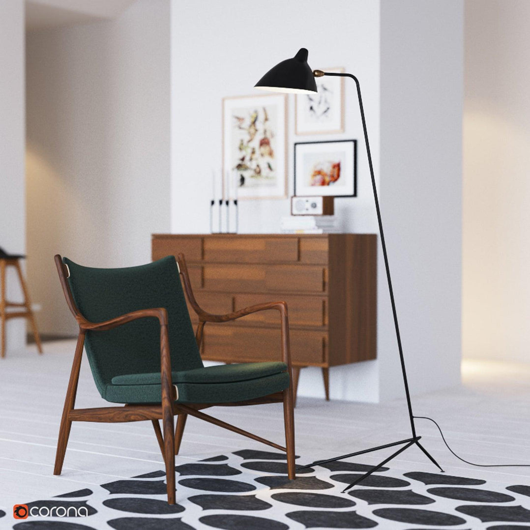 Nellie Minimalist Floor Lamp-Neutral Decor
