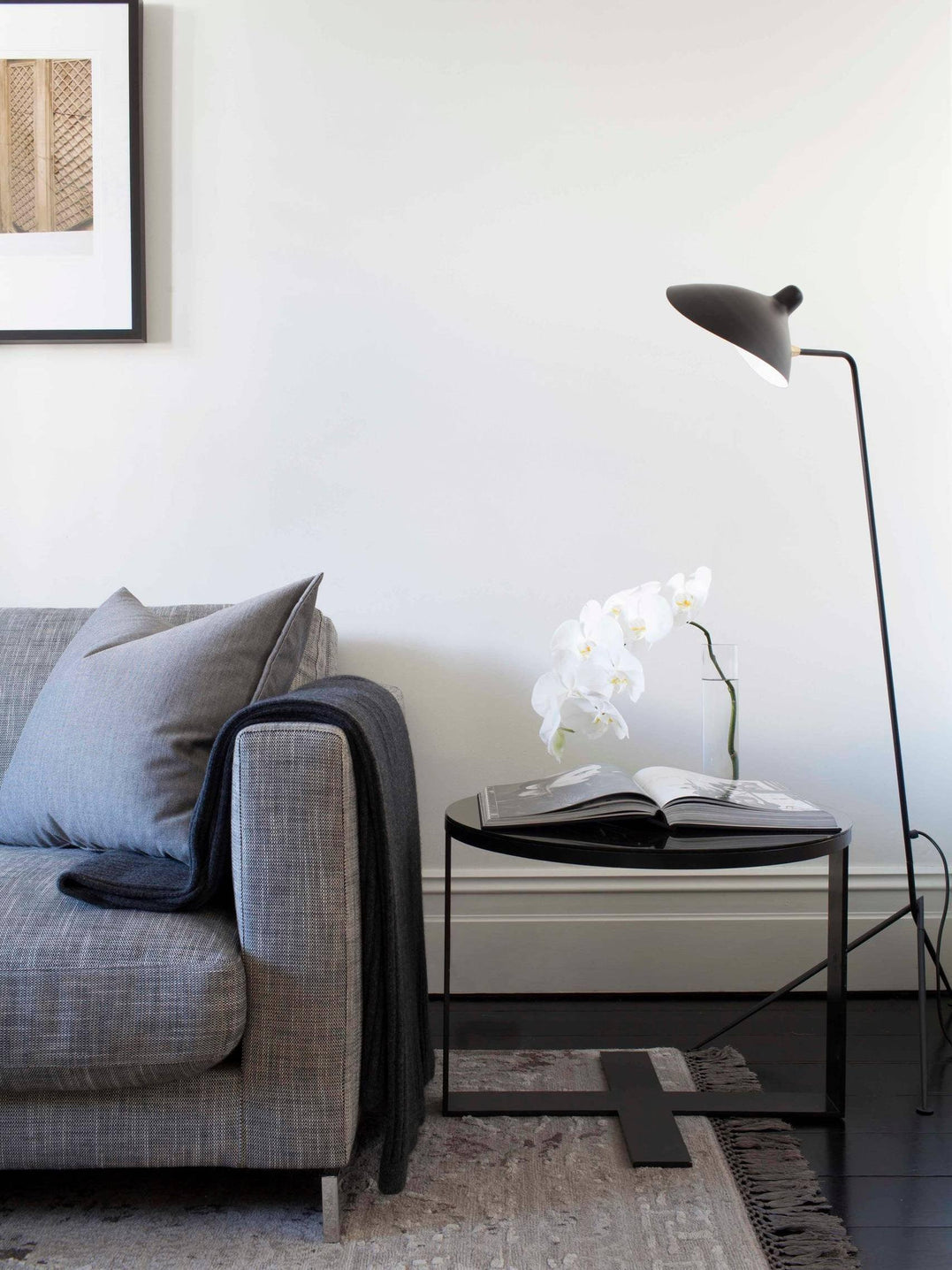 Nellie Minimalist Floor Lamp-Neutral Decor