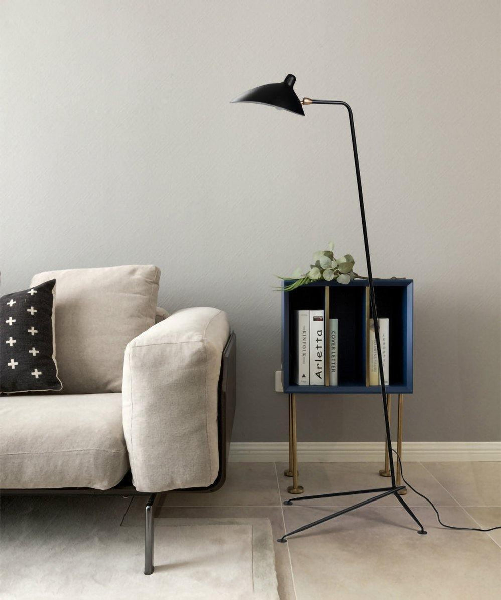 Nellie Minimalist Floor Lamp-Neutral Decor