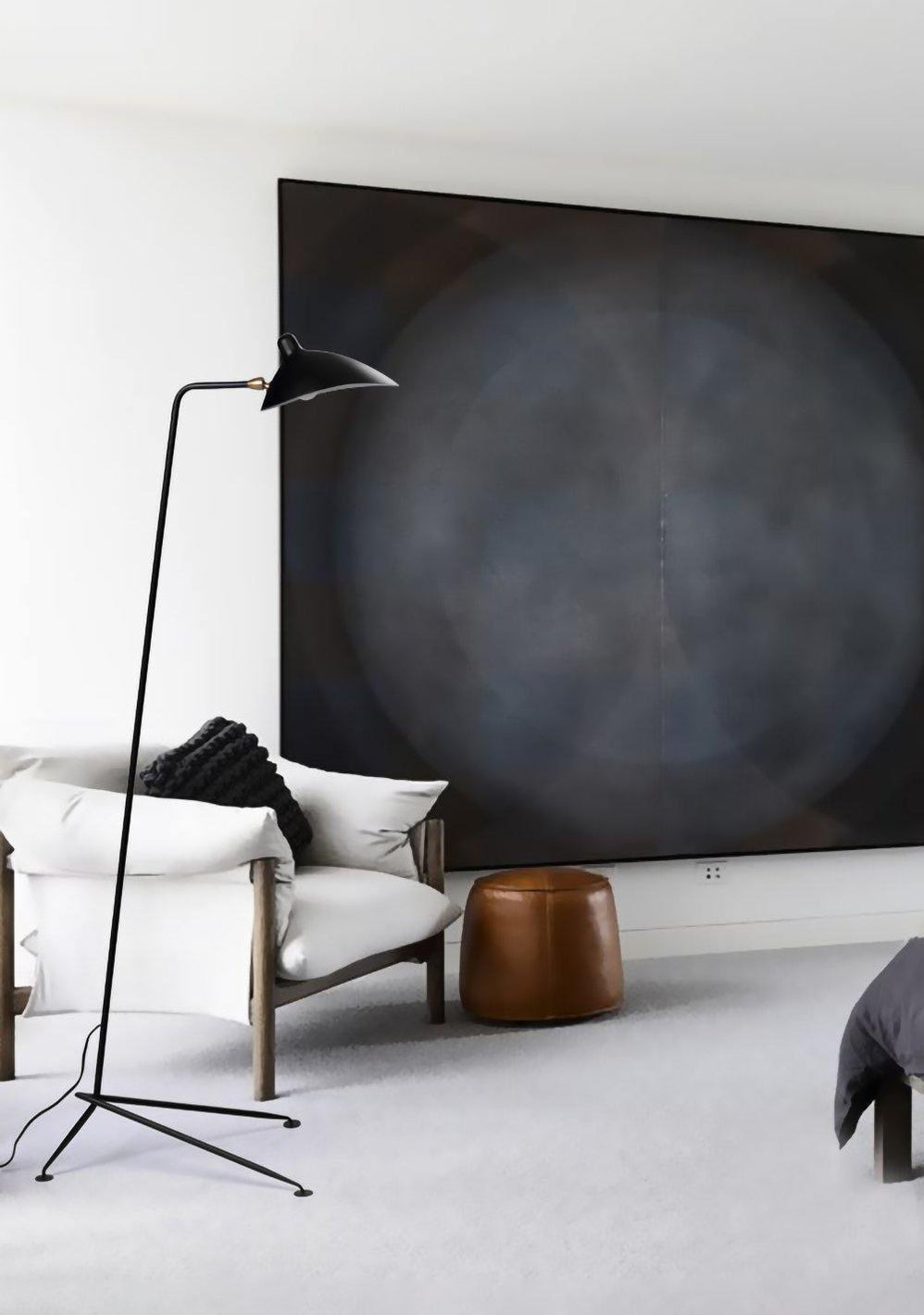 Nellie Minimalist Floor Lamp-Neutral Decor