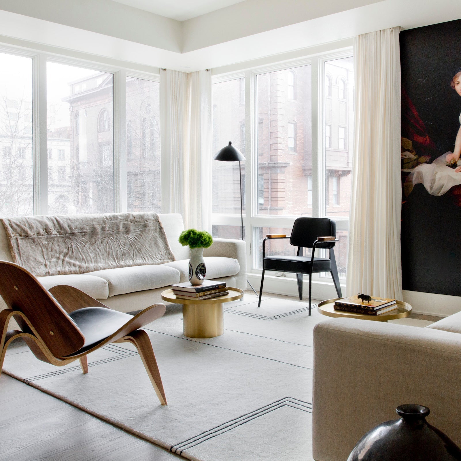 Nellie Minimalist Floor Lamp-Neutral Decor