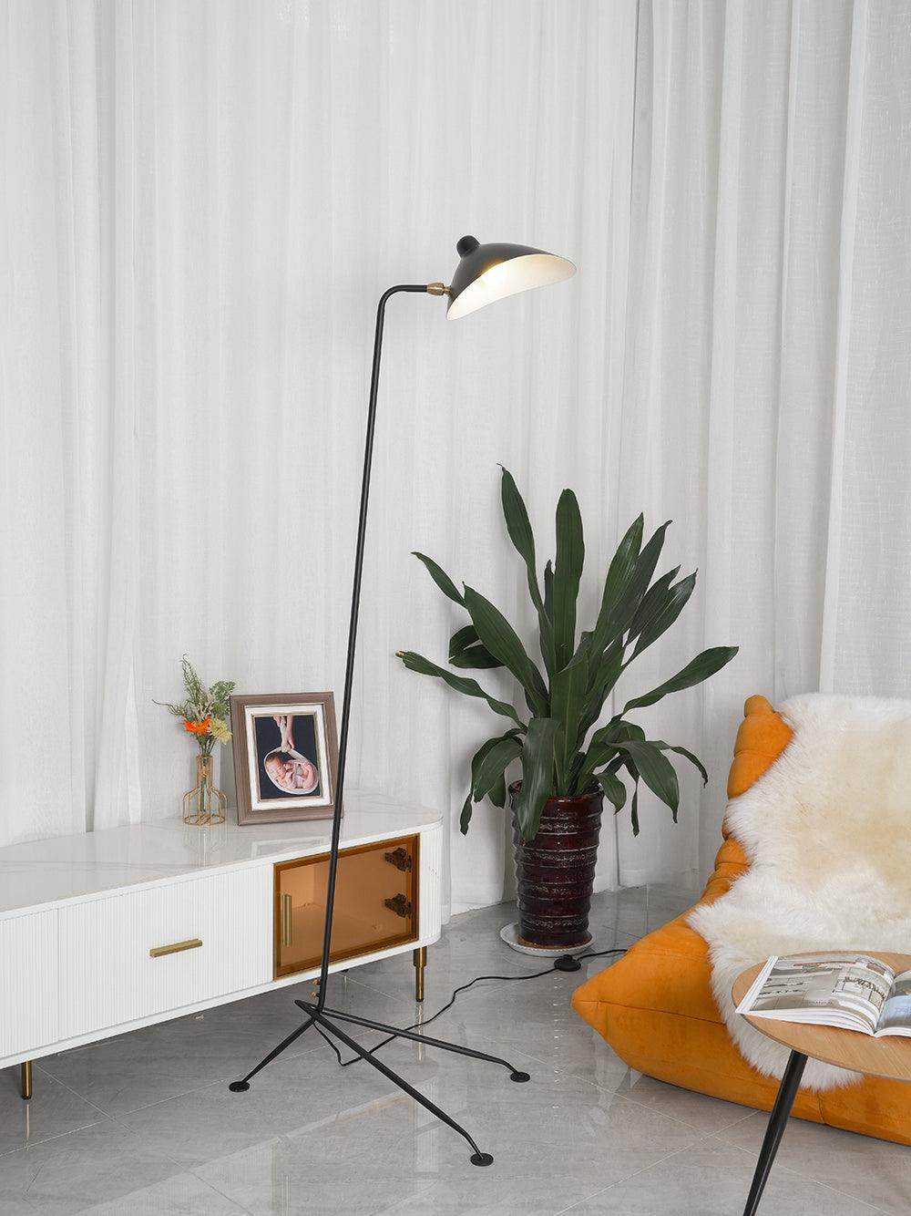 Nellie Minimalist Floor Lamp-Neutral Decor