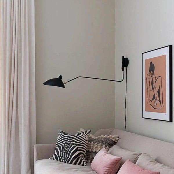 Versatile Arm Wall Sconce-Neutral Decor