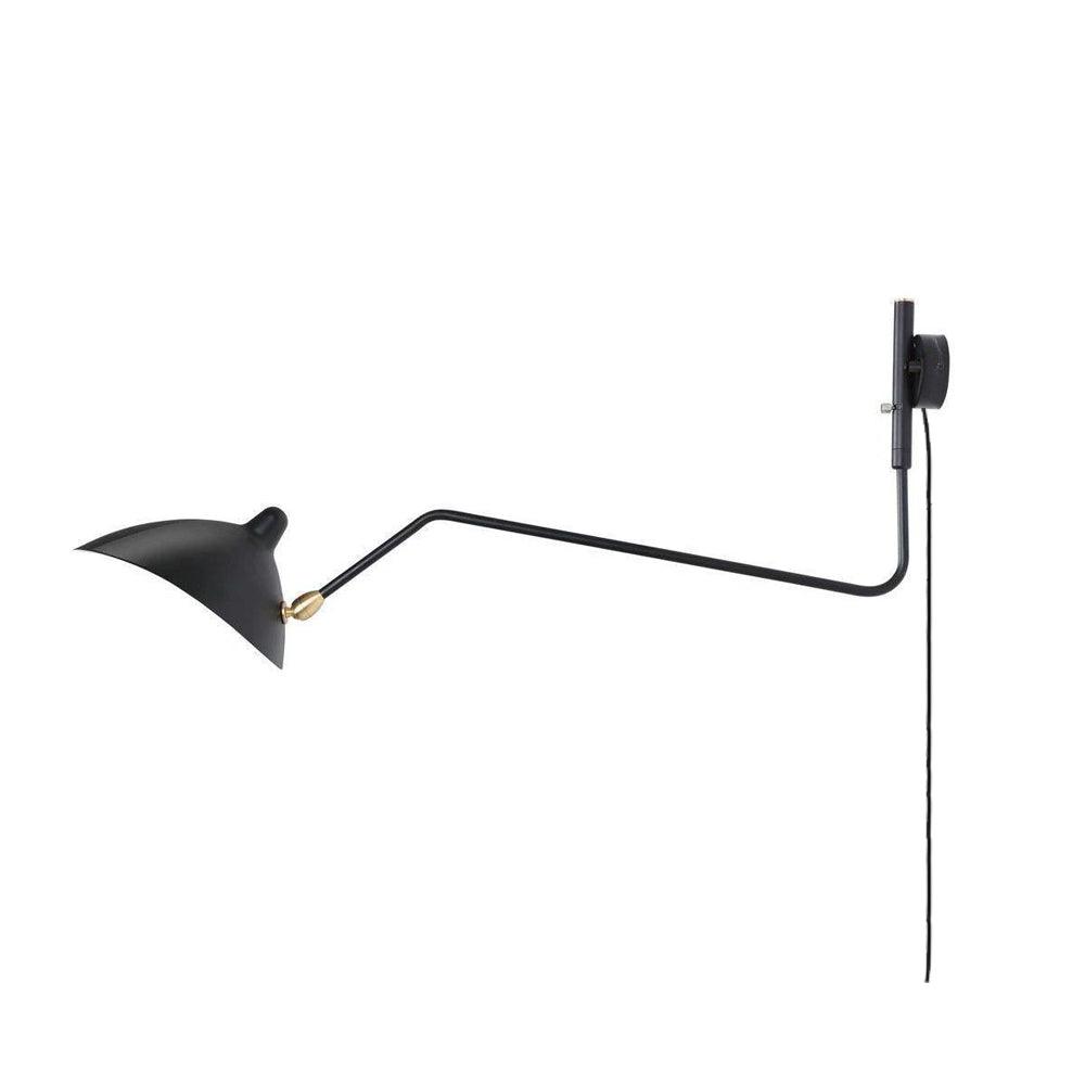 Versatile Arm Wall Sconce-Neutral Decor
