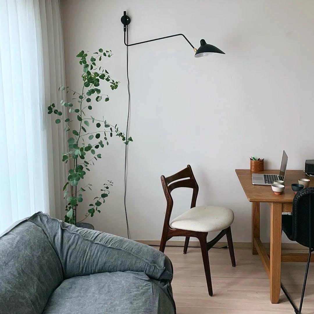 Versatile Arm Wall Sconce-Neutral Decor