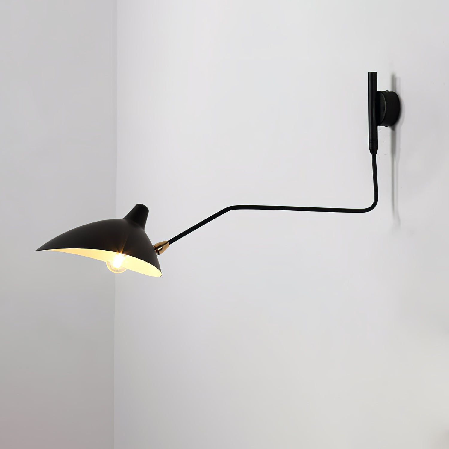 Lustra Wall Sconce One-Arm-Neutral Decor