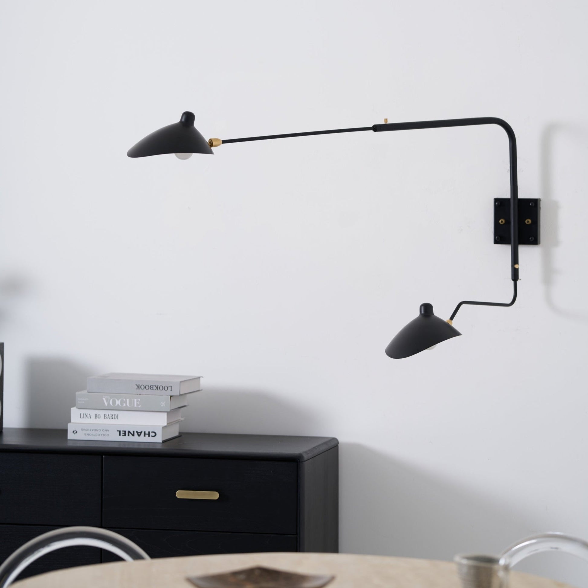 Lustra Wall Sconce One-Arm-Neutral Decor
