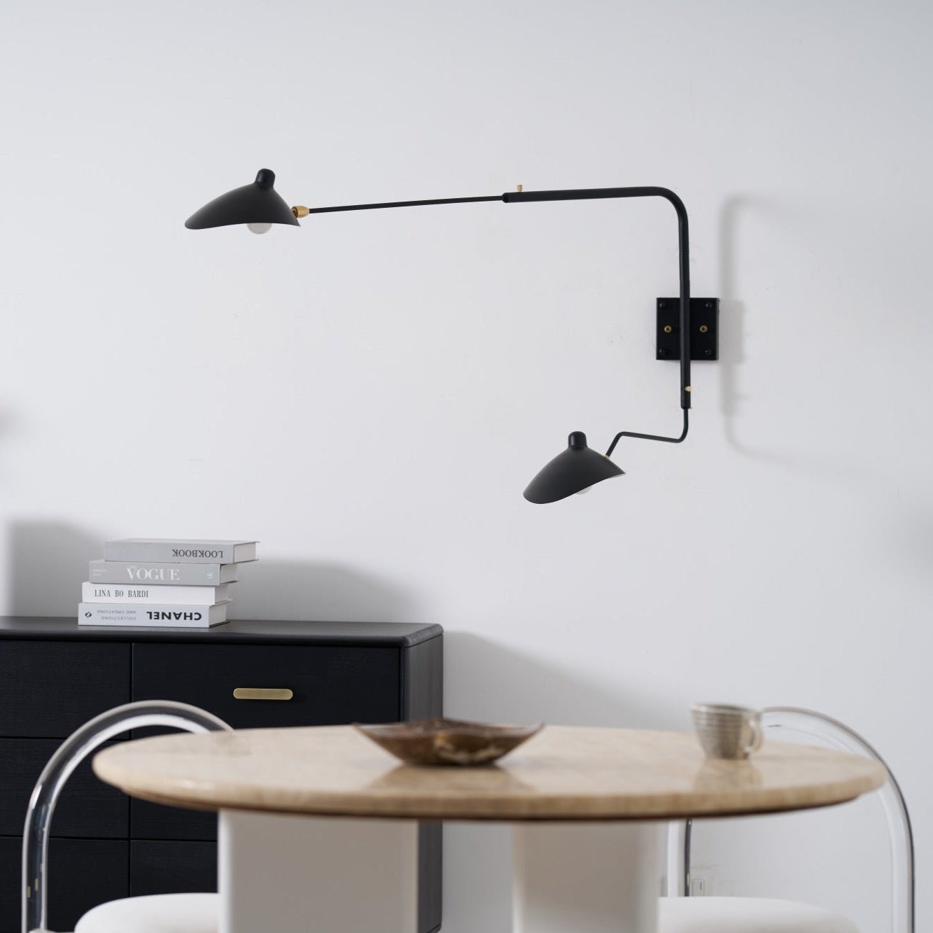 Lustra Wall Sconce One-Arm-Neutral Decor