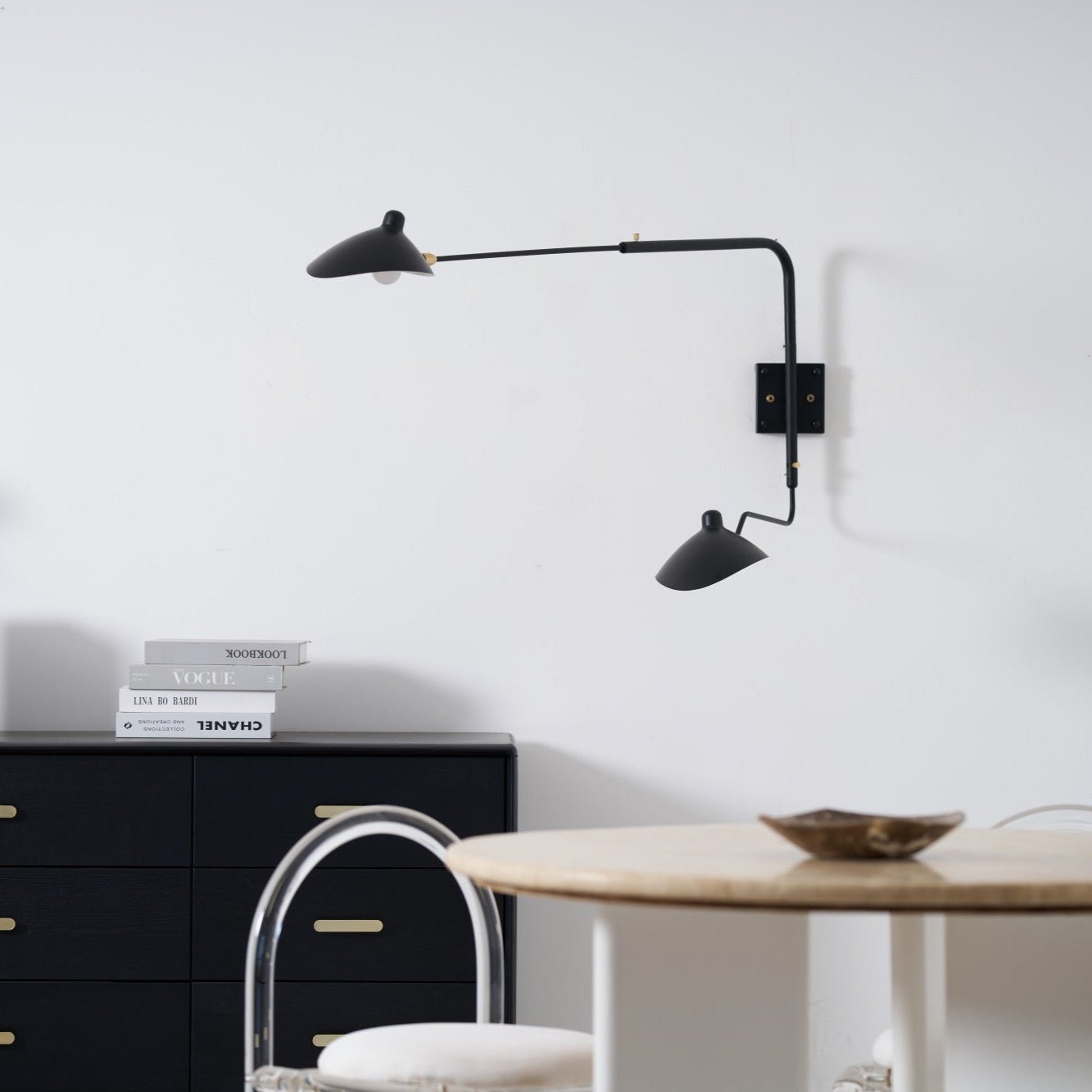 Lustra Wall Sconce One-Arm-Neutral Decor