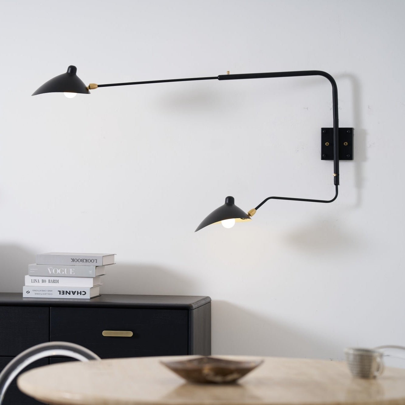 Lustra Wall Sconce One-Arm-Neutral Decor