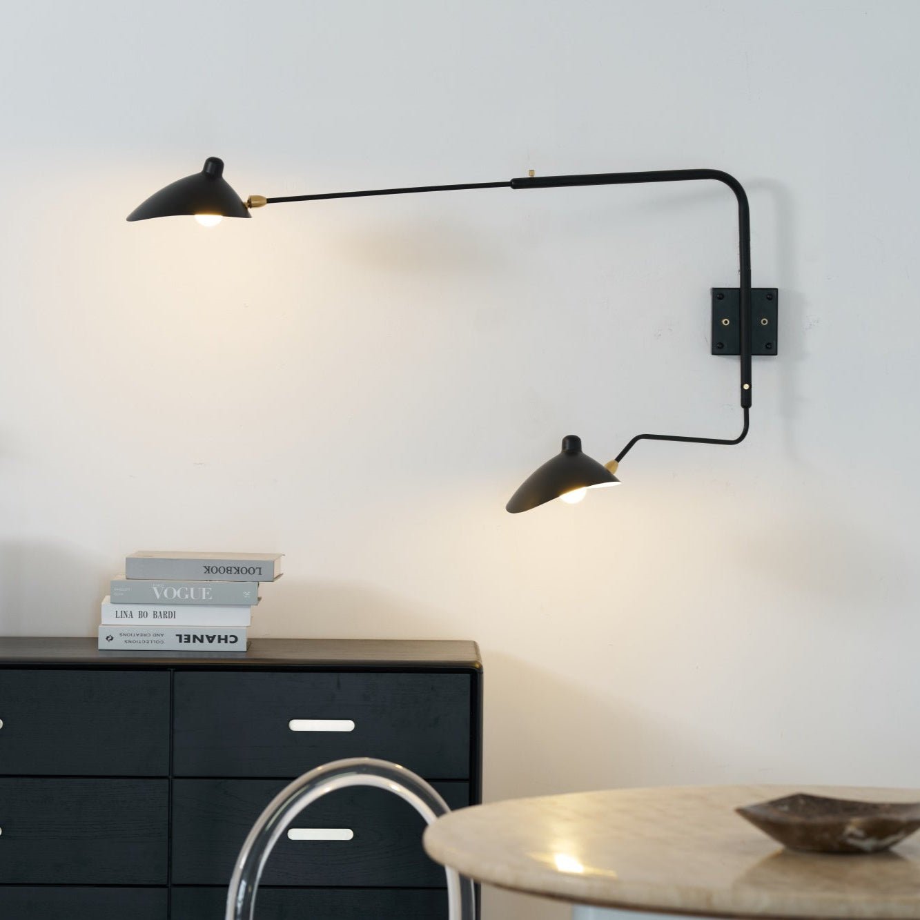 Lustra Wall Sconce One-Arm-Neutral Decor